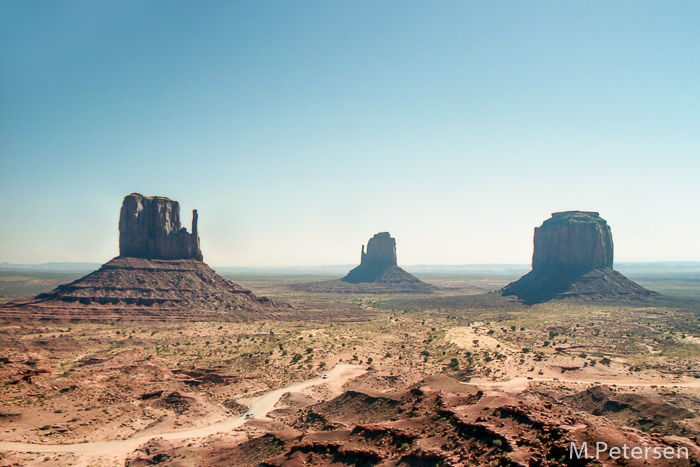 Mitten Buttes und Merrick Butte - Monument Valley