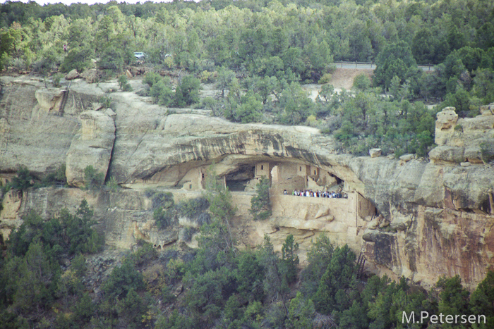 Balcony House, Soda Canyon Overlook - Mesa Verde Nationalpark