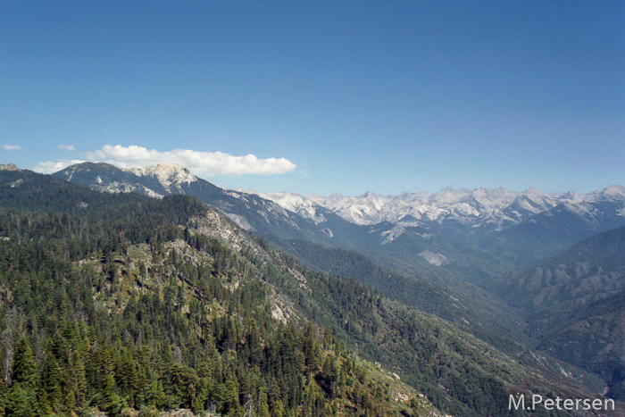 Sequoia Nationalpark, Moro Rock - Sequoia Nationalpark