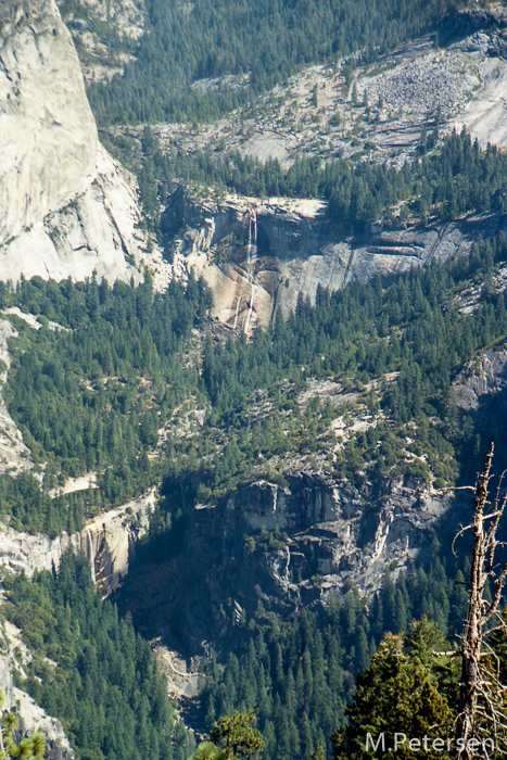 Nevada und Vernal Falls, Glacier Point - Yosemite Nationalpark