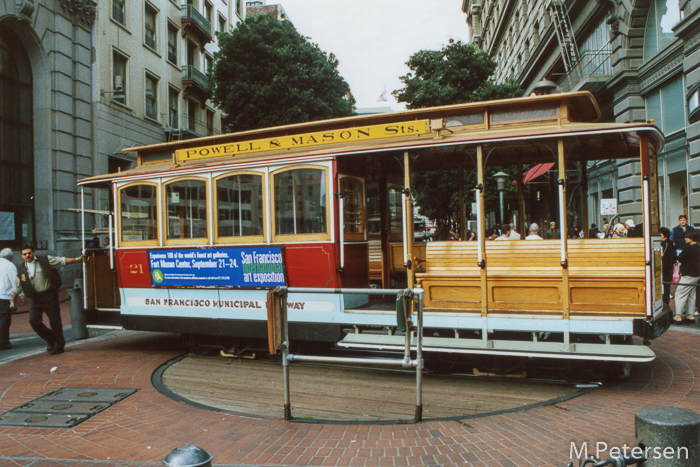 Powell Street Cable Cars Turnaround - San Francisco