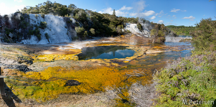 Rainbow and Cascade Terrace - Orakei Korako