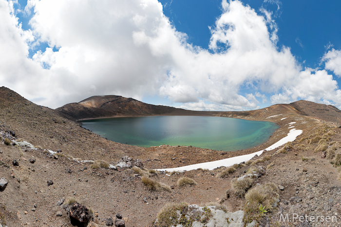 Blue Lake, Tongariro Crossing - Tongariro National Park