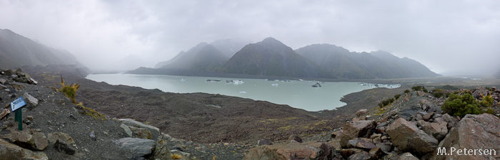 Tasman Lake - Mt. Cook National Park