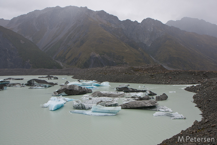 Tasman Lake - Mt. Cook National Park