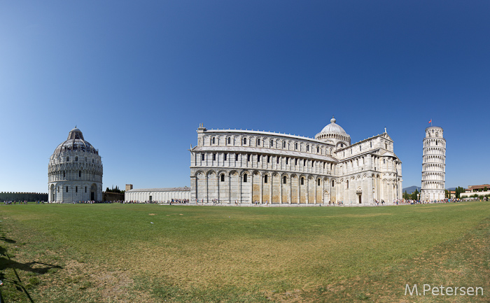 Baptisterium, Dom und Schiefer Turm - Pisa