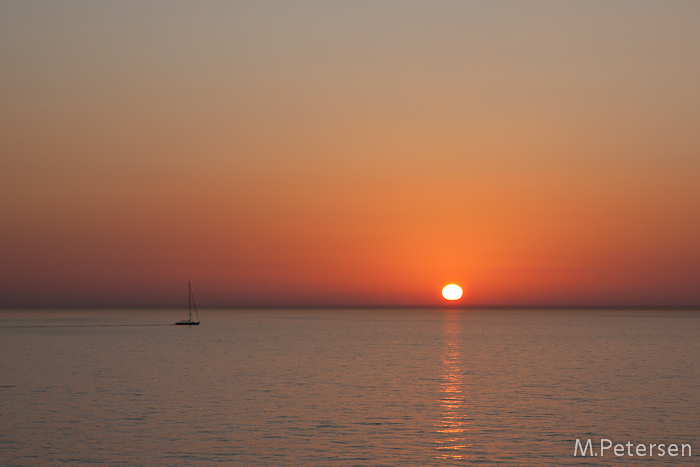 Sonnenuntergang - Mittelmeer