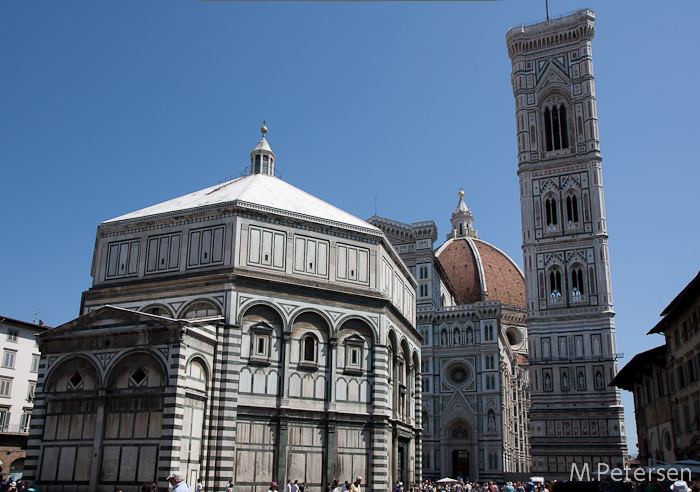 Dom, Glockenturm und Baptisterium - Florenz