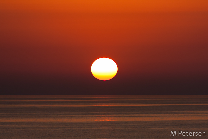 Sonnenuntergang - Mittelmeer