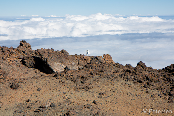 Messgeräte am Pico del Teide