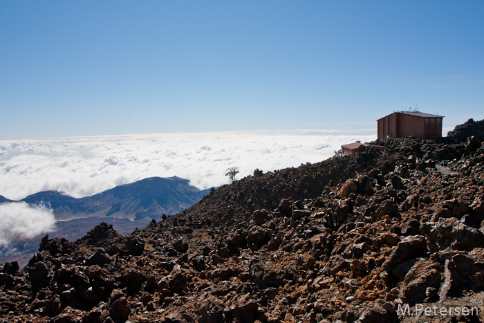 Seilbahnstation auf dem Pico del Teide