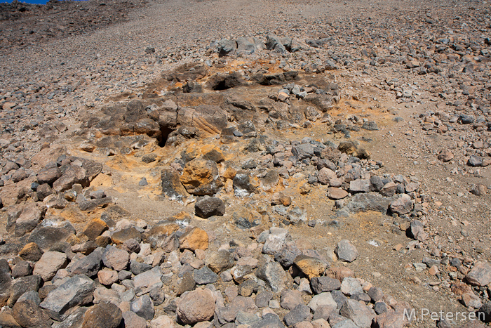 Schwefeldämpfe am Pico del Teide