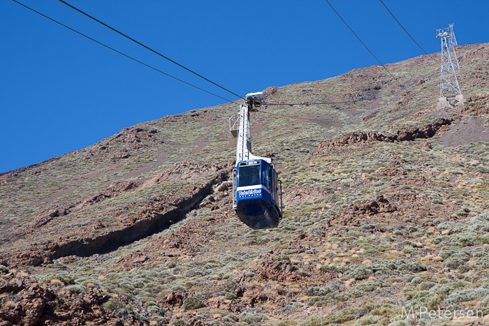 Seilbahn am Pico del Teide