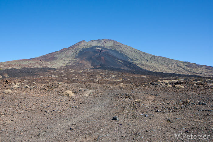 Pico Viejo mit Krater des letzten Ausbruchs 1798 - Mirador de Chío