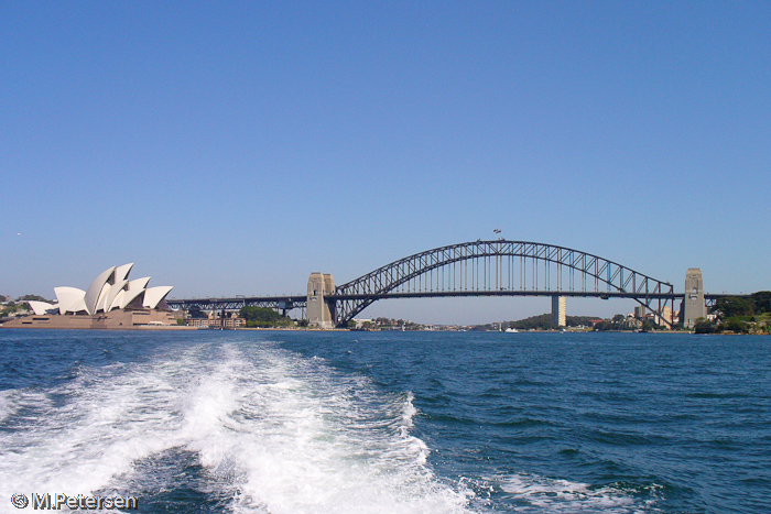 Oper und Harbour Bridge - Sydney