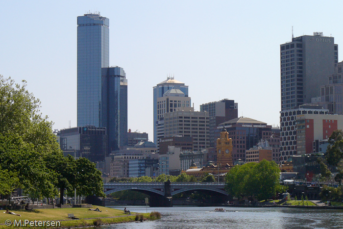 Bootsfahrt auf dem Yarra River - Melbourne