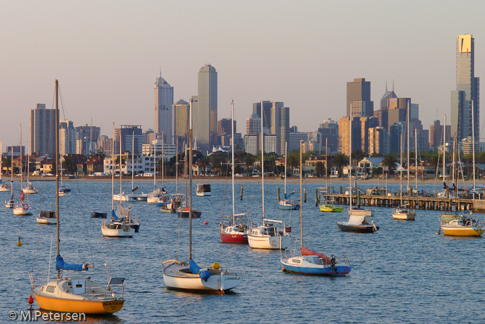 Segelboote in St. Kilda - Melbourne