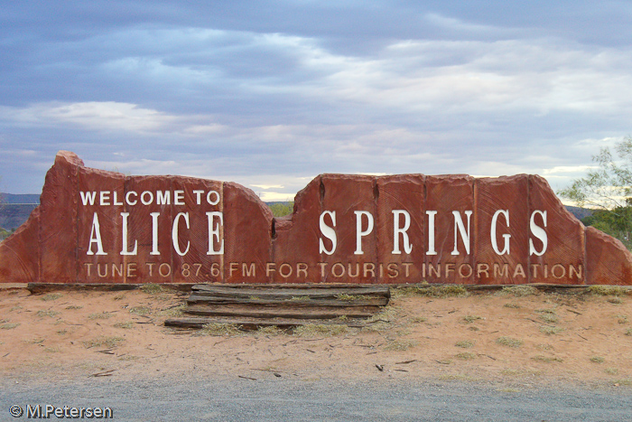 Welcome to Alice Springs