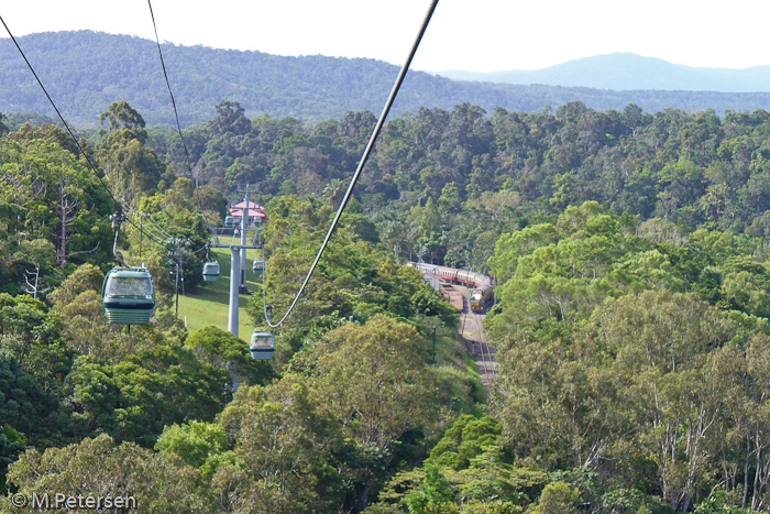 Skyrail und Scenic Railway - Kuranda