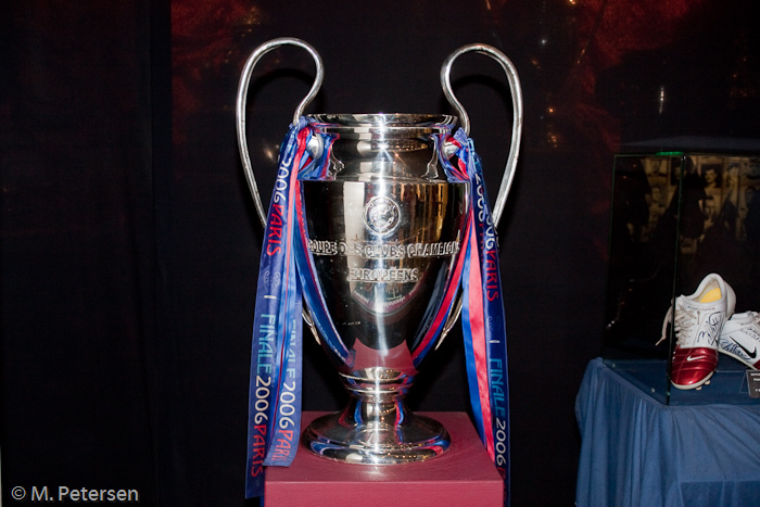 Champions League Pokal - Camp Nou