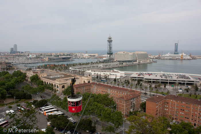 Seilbahn vom Montjuïc zum Port Vell