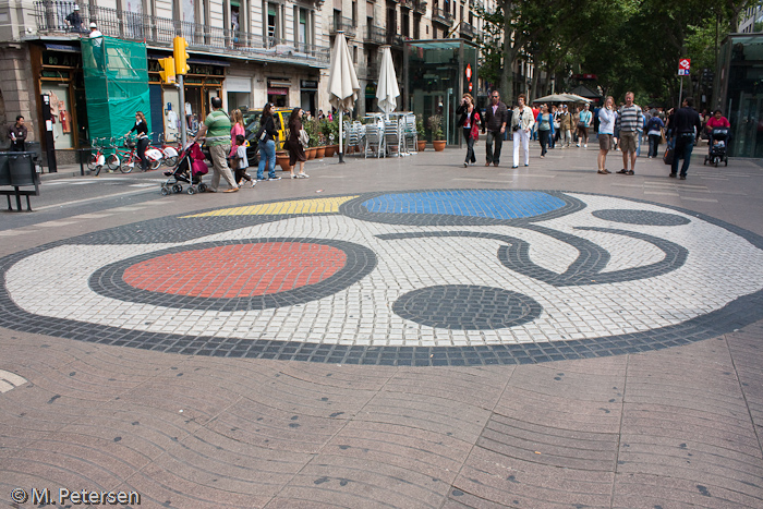 Miro Mosaic - La Rambla