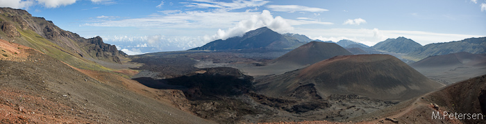 Blick vom Ka Luu o Ka Oo Krater, Haleakala - Maui