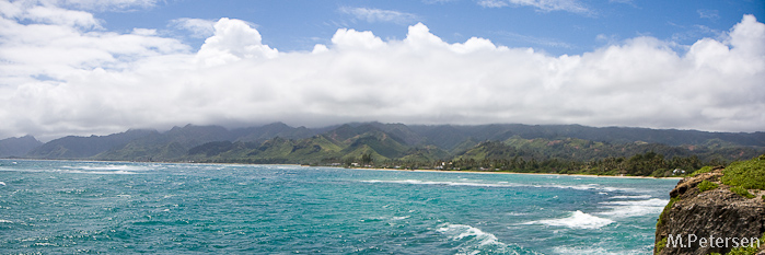 Wolken an der Koolau Range - Oahu