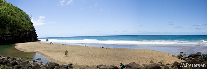 Hanakapiai Beach, Kalalau Trail - Kauai