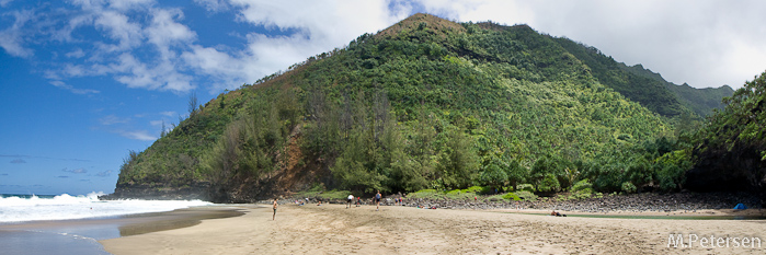 Hanakapiai Beach, Kalalau Trail - Kauai