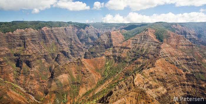 Waimea Canyon, Hubschrauberrundflug - Kauai