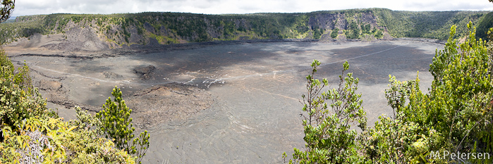 Kilauea Iki Crater, Puupuai Overlook, Volcanoes Nationalpark - Big Island