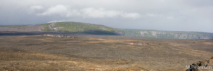 Blick vom Mauna Ulu zum Makaopuhi Krater, Volcanoes Nationalpark - Big Island