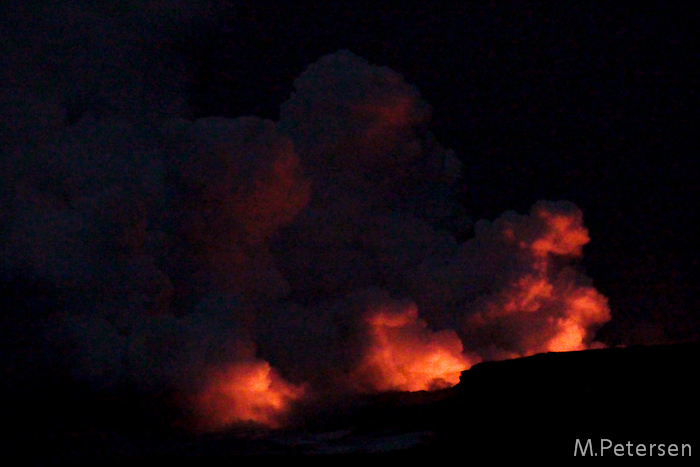 Lava Viewing Area, Kalapana - Big Island