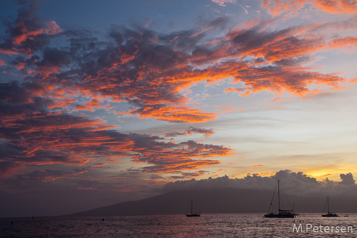 Sonnenuntergang, Lahaina - Maui