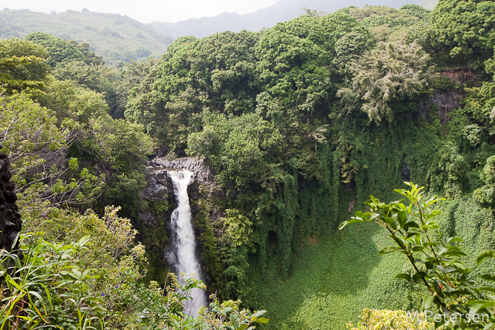 Makahiku Falls, Pipiwai Trail - Maui