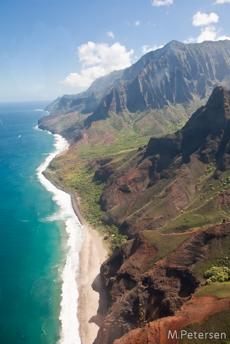 Kalalau Beach, Hubschrauberrundflug - Kauai