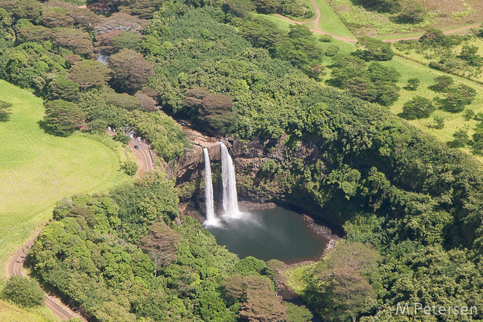 Wailua Falls, Hubschrauberrundflug - Kauai