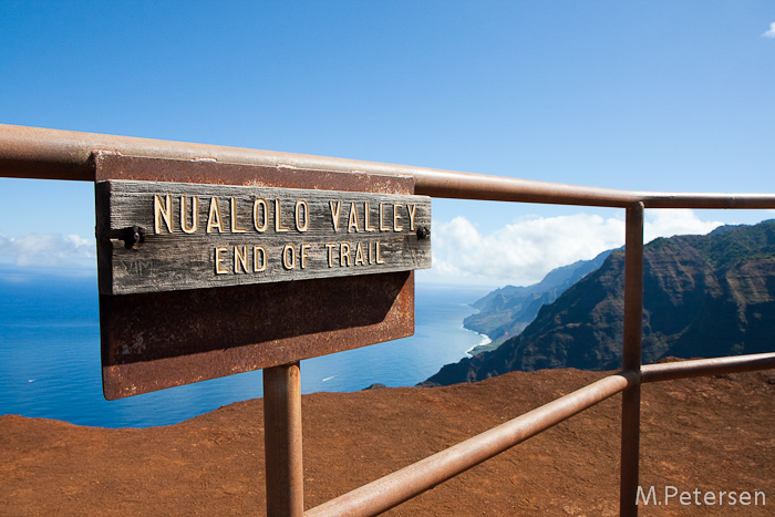 Lolo Vista Point, Nualolo Trail - Kauai