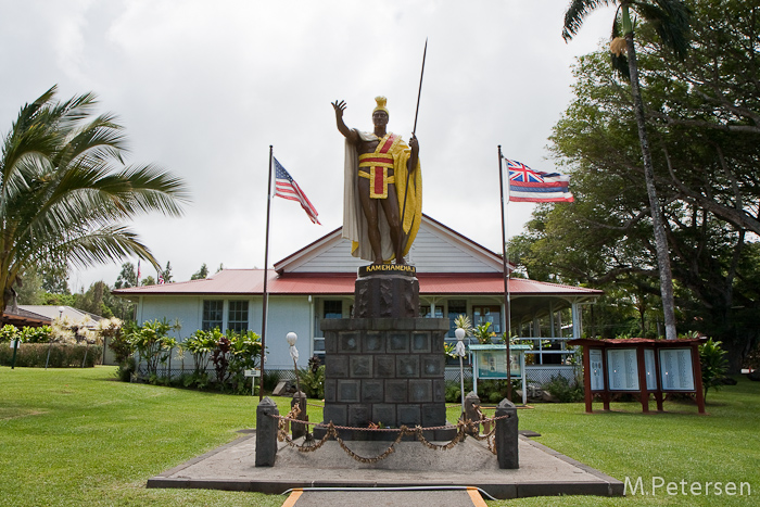 Originalstatue von Kamehamea I., Kapaau - Big Island