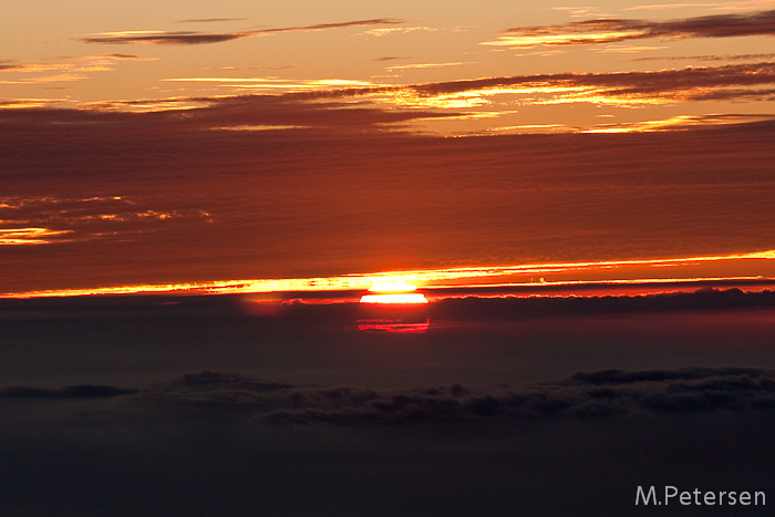 Sonnenuntergang, Mauna Kea - Big Island