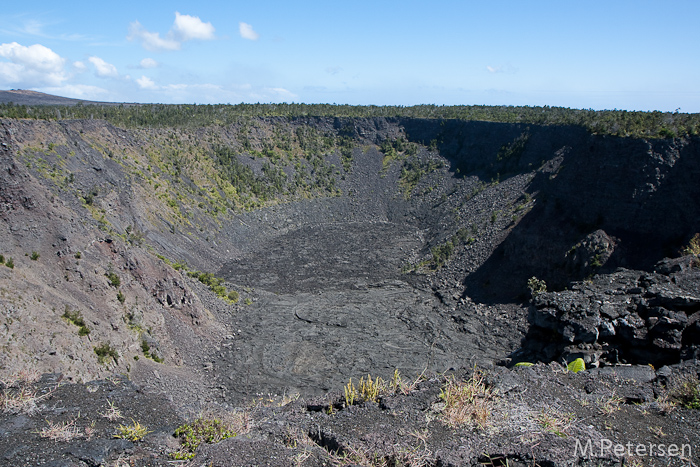 Pauahi Krater, Volcanoes Nationalpark - Big Island