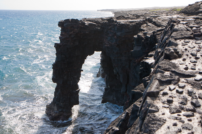 Sea Arch, Chain of Craters Road, Volcanoes Nationalpark - Big Island