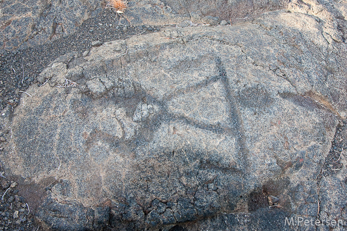 Puu Loa Petroglyphs, Volcanoes Nationalpark - Big Island