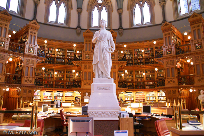 Library, Parlamentsgebäude - Ottawa