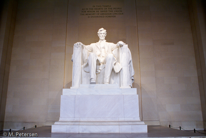 Abraham Lincoln, Lincoln Memorial - Washington