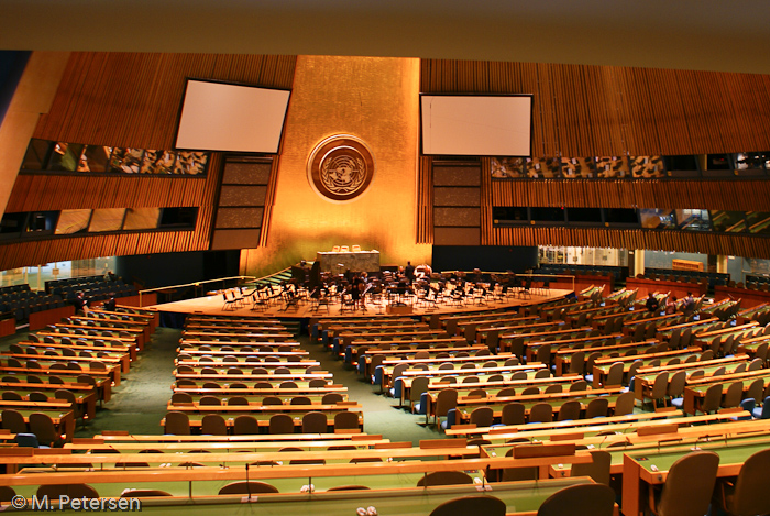 Saal der UNO Generalversammlung - New York