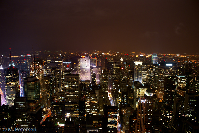 Blick vom Empire State Building nach Norden - New York