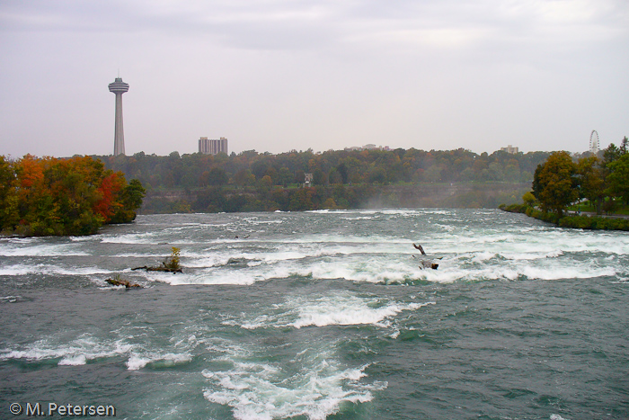 Abbruchkante der American Falls - Niagara Fälle