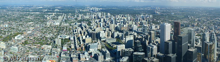 Blick vom Skypod - Toronto